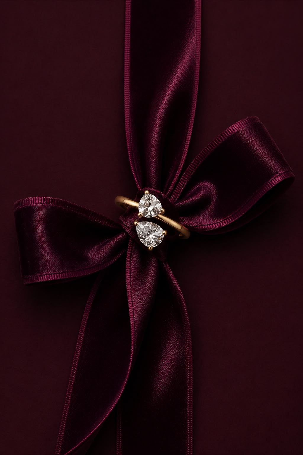 Ruby Bloom Open Ring