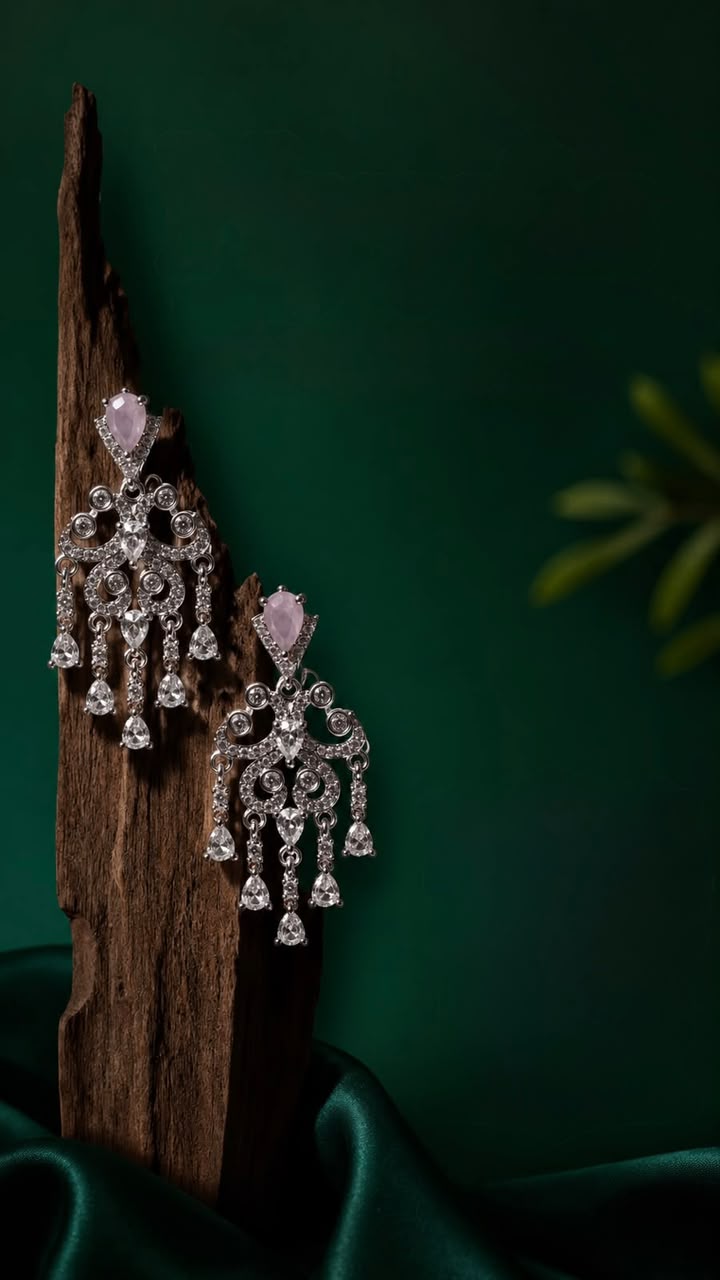 Crystal Chandelier Earrings