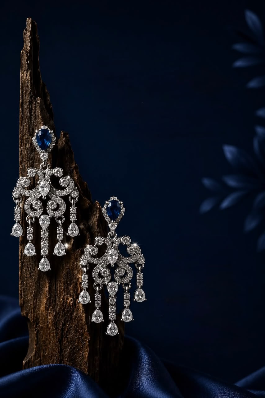 Crystal Chandelier Earrings