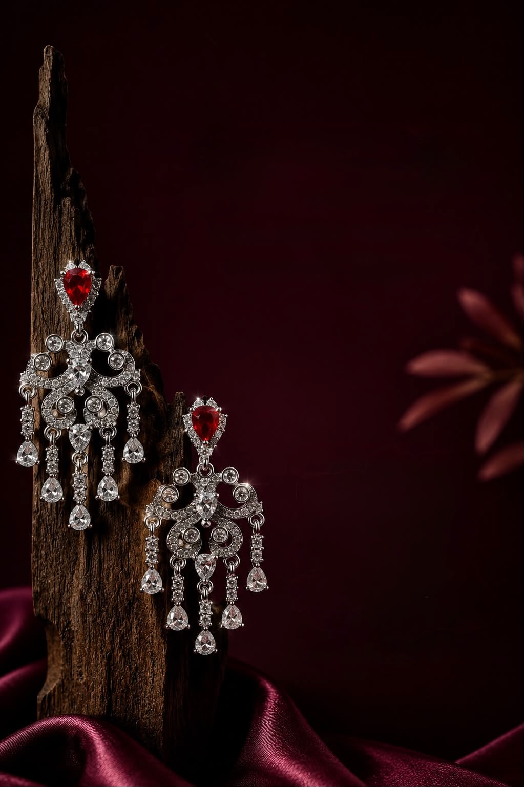 Crystal Chandelier Earrings