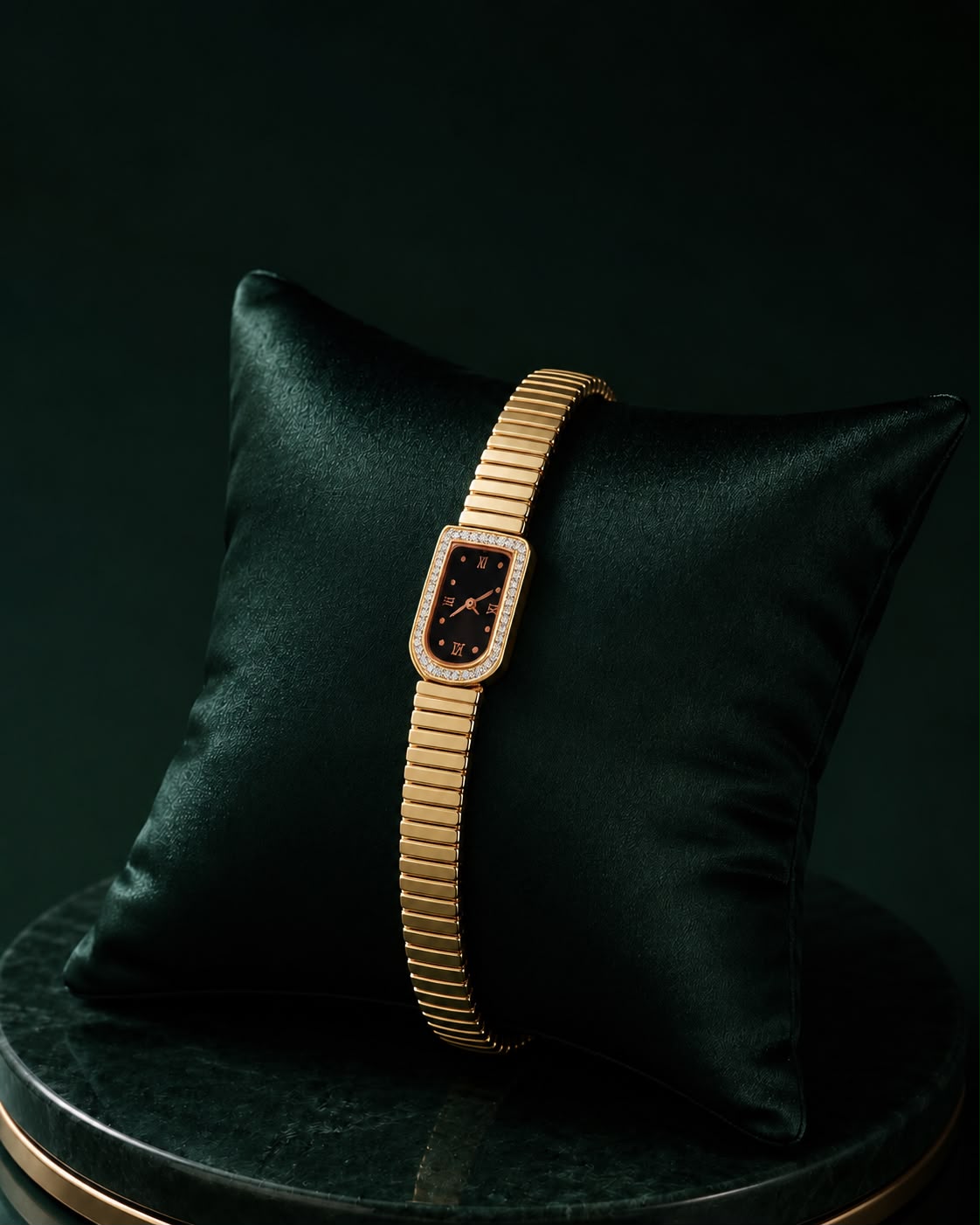 Aurora Luxe Gold Watch
