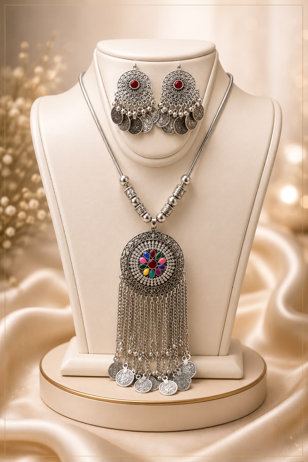 Afghani Style Tribal Jewelry Set